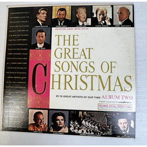The Greatest Songs of Christmas 10 Great Artists Of Our Time Vol 2 Album 1962